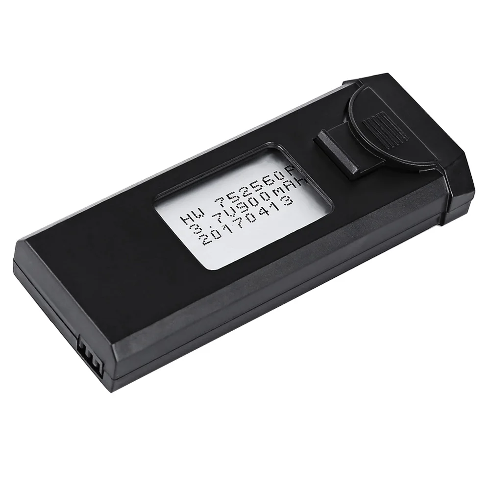 Оригинальный литий ионный аккумулятор 3 7 В 900 мАч для VISUO XS809 XS809W XS809HW батарея 30C lipo