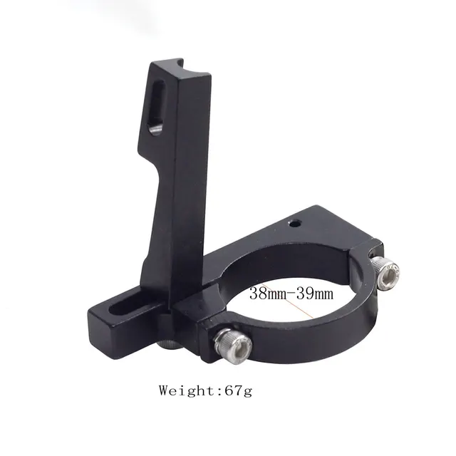 Morsetto Deragliatore Per Bici Pieghevole - Lega Alluminio, Regolabile, Compatto E Leggero (nero) - Foto 5