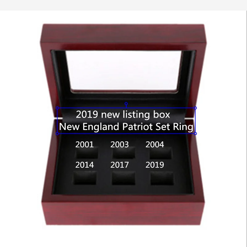 

mens rings set Patriots 2001/03/04/14/17/19 world Custom Big rings anillos anel anillos mujer men ring bts bangtan bagues