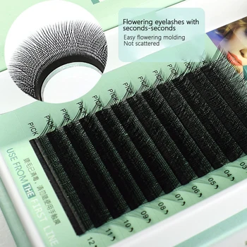 

Individual Hand-woven Fiber Eyelash High Quality Wool Y False Eyelashes Extension New Japanese-style Mesh Surround Lashes