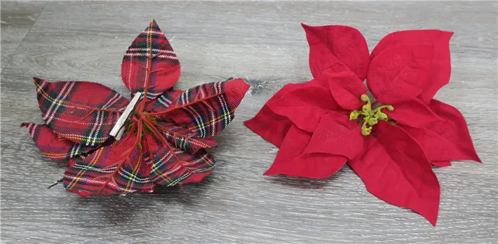 Имитация цветка/Моделирование Рождество красный/Моделирование poinsettia/декоративный цветок/инженерный цветок/8 головы/