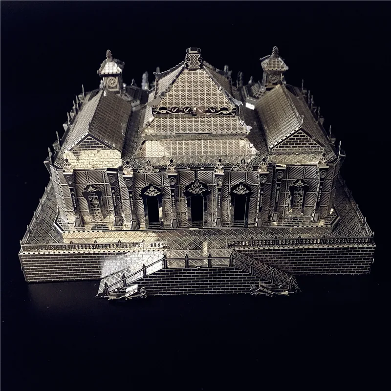 Mcgmodel 3D металлическая головоломка Yuanmingyuan модель водного права китайская архитектурная модель образовательная головоломка