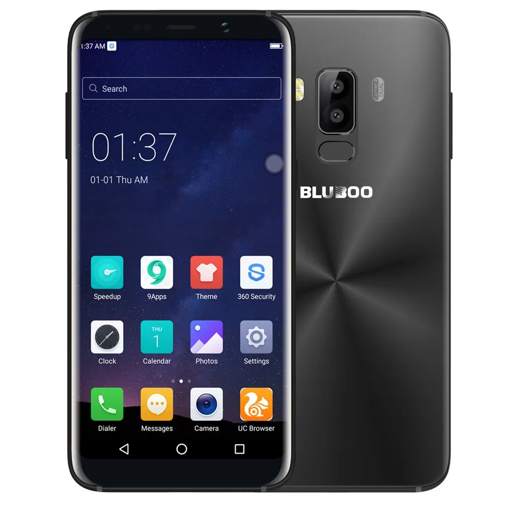 Высокое качество лучший PriceBluboo S8 5,7 ''HD 18:9 полный дисплей 4G смартфон MTK6750 Восьмиядерный 3 Гб/32 ГБ горячая покупка - Тип штекера: Европейский Союз (ЕС)