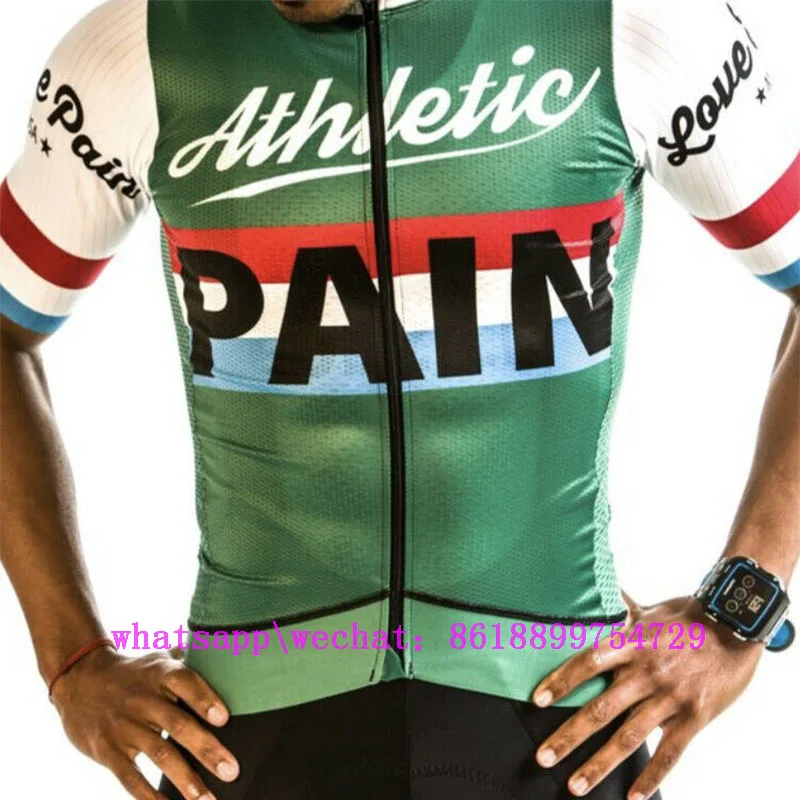 jersey Love the pain,, велосипедная футболка, короткая, летняя, мужская, aero, велосипедные Рубашки, Топы, одежда для mtb велосипеда, Майо, ropa ciclismo hombre verano - Цвет: jersey