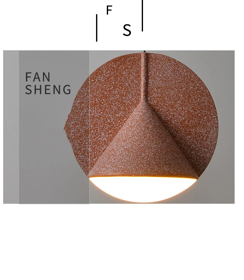 Подвесной светильник Singel Head, винтажный подвесной светильник из смолы, черный внутренний декоративный светильник, подвесной светильник. E27
