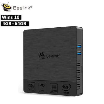 

Beelink BT4 Mini PC New Desktop With HD Graphics 600 4GB RAM + 64GB EMMC 2.4GHz + 5.8GHz WiFi 1000Mbps 4 X USB3.0 BT4.0 TV Box