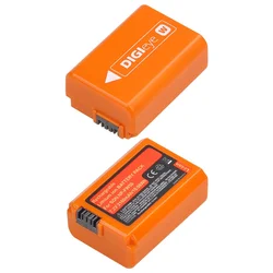 High-Capacity 2160mAh NP-FW50 Rechargeable Li-ion Battery with LED Dual Charger (2 batteries)