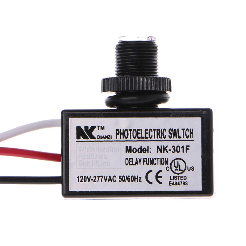 Outdoor Security Photoelectric Light Sensor Switch Ac80277v Nk301f