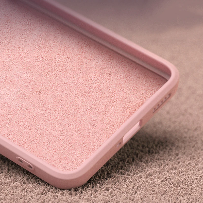 Premium Liquid Silicone Shockproof Phone Case - Luxurious Soft Cover