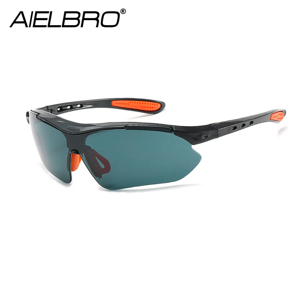 AIELBRO солнцезащитные очки для велоспорта на открытом воздухе, спортивные очки для горного велосипеда, рыбалки, велосипеда, пеших прогулок, очки для вождения, солнцезащитные очки Gafas-Ciclismo UV400