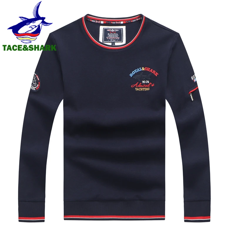 TACE& SHARK, модные желтые толстовки с вышивкой акулы, толстовки, деловые мужские, мужские пуловеры с капюшоном, одежда для мужчин