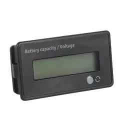 Жк-дисплей батарея ёмкость монитор манометр метр свинцово-кислотная батарея статус индикатор подсветки литиевая батарея мощность емкость