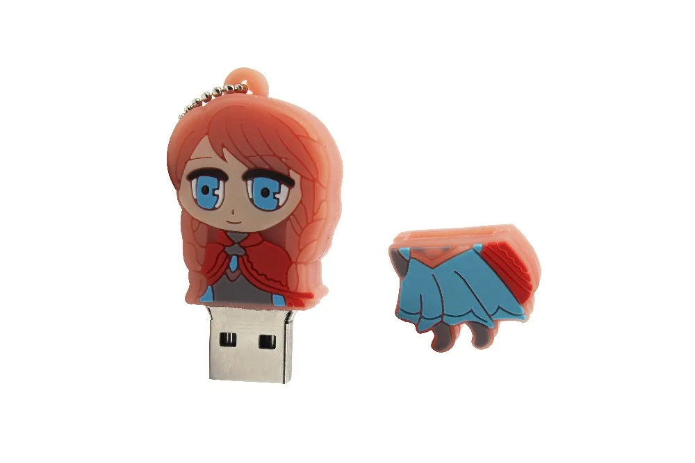 TEXT ME красивая принцесса Анна модель флеш-накопитель usb2.0 4 ГБ 8 ГБ 16 ГБ 32 ГБ флеш-накопитель USB флеш-накопитель креативный флеш-накопитель 64 ГБ