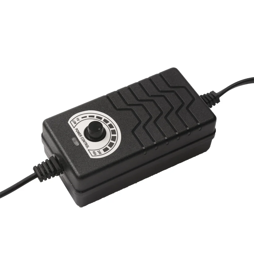 Регулируемый AC/DC адаптер 48W 1-24V 2A Led мини-вентилятор питания US Plug THIN889