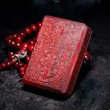 Рельефная серия, резьба по дереву, ветронепроницаемый керосиновый зажигалка, ультратонкая Коллекция подарков, ретро шлифовальный круг, мужские декоративные курительные