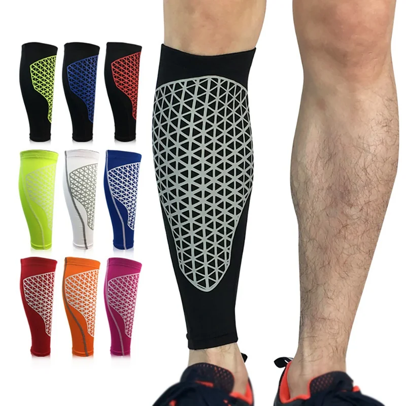 1 шт. чехол для голени с принтом анти пот скольжение быстрое высыхание дышащие