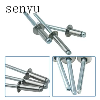 

luhuichang M3.2 Stainless Steel Mushroom Screw Pulling Rivets Break Mandrel Blind Nail Pop Rivet self-plugging rivet Furniture