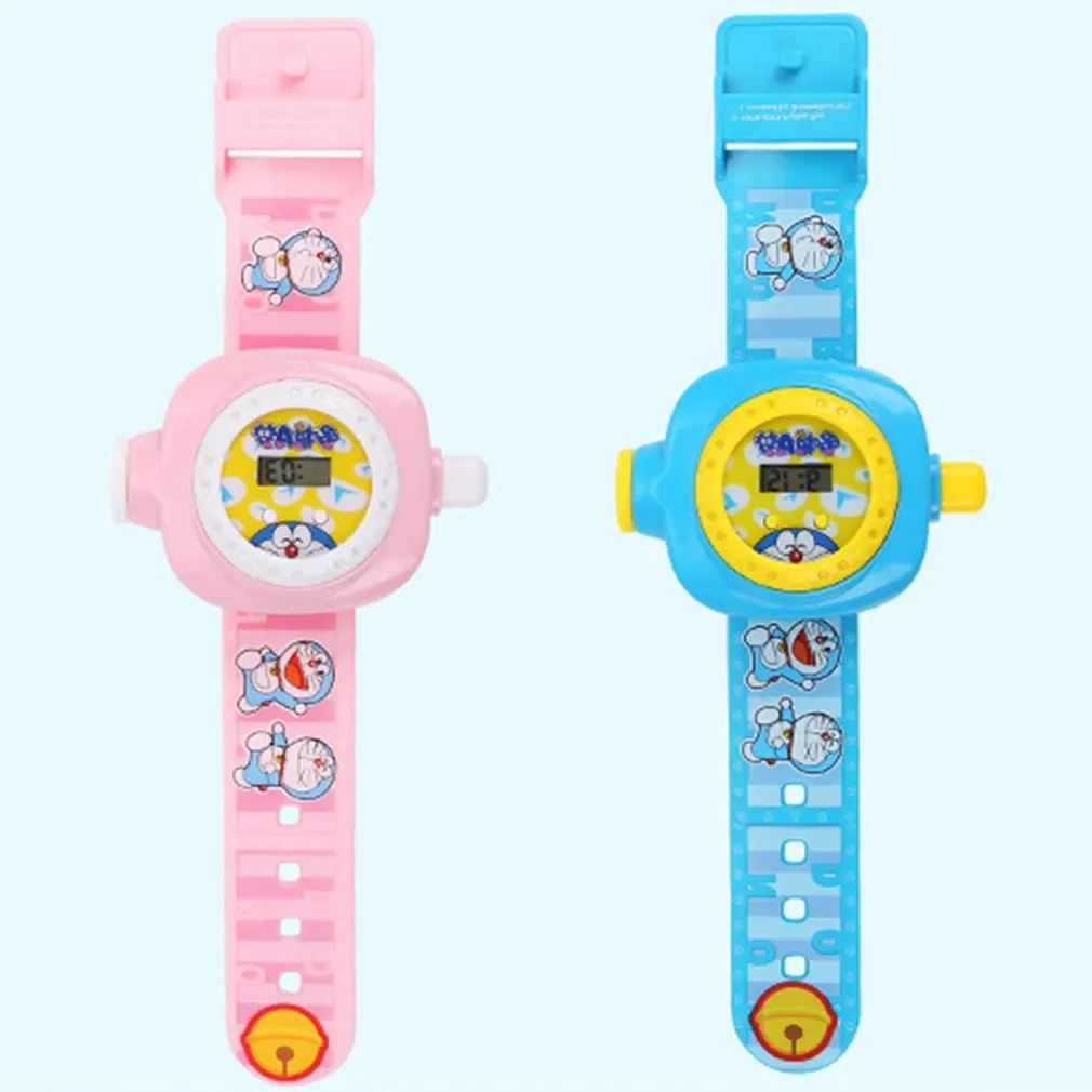 Submarine Small Column Projection Watch Cartoon Boy Female Child Student Electronic Baby Child Luminous