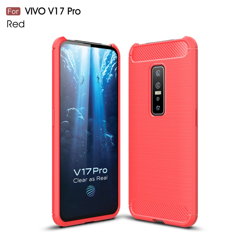Чехол wolfrule для Vivo V17 Pro чехол противоударный бампер из углеродного волокна чехол для Vivo V17 Pro Чехол для телефона для Vivo V17Pro чехол 6,44"