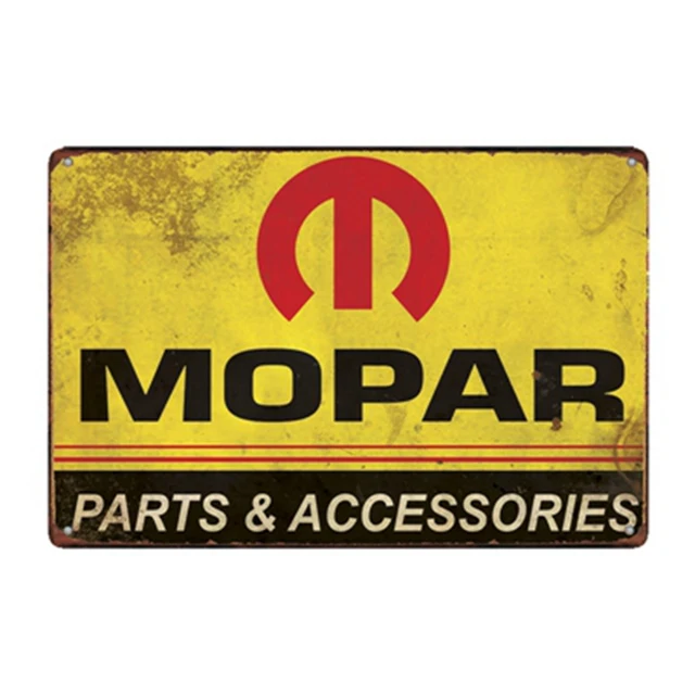 Motor Oil Signs Garage Metal Plaque Gas Station Tin Plate Retro Poster Home Decorative 20x30cm 3640