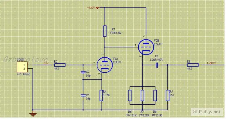 Finished Reference Conrad-Johnson Pv12 circuit 12AU7 tube preamplifier 3 road inputs 1road output amplifier