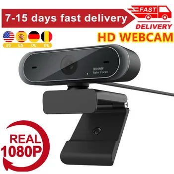 

2020 New HD 1080P Webcam Mini Computer PC WebCamera Anti-peeping Rotatable Camera for Live Broadcast Video Conference Work