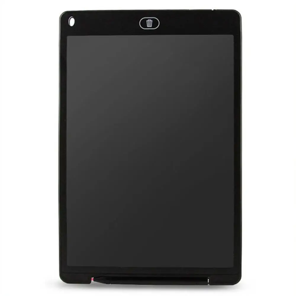 Black 12 дюймов планшетный компьютер светодиодная подсветка энергии маленькая дощатая доска ЖК-дисплей письменная доска почерк детская доска для рисования - Цвет: Black