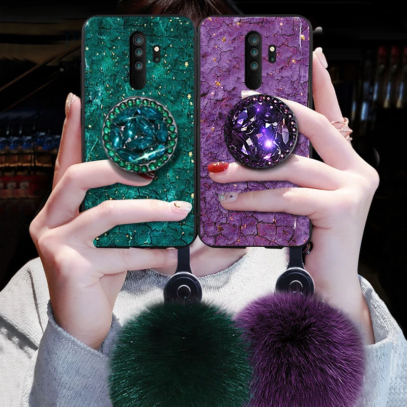 Cover Case For Xiaomi 11t Redmi 10 9t 9a 9c 9 8a 8 7a 7 6a 6 Epoxy Gold Foil Gem Glitter Case For Mi 11 Note 10 T A3 Lite Pro Phone Case Covers Aliexpress