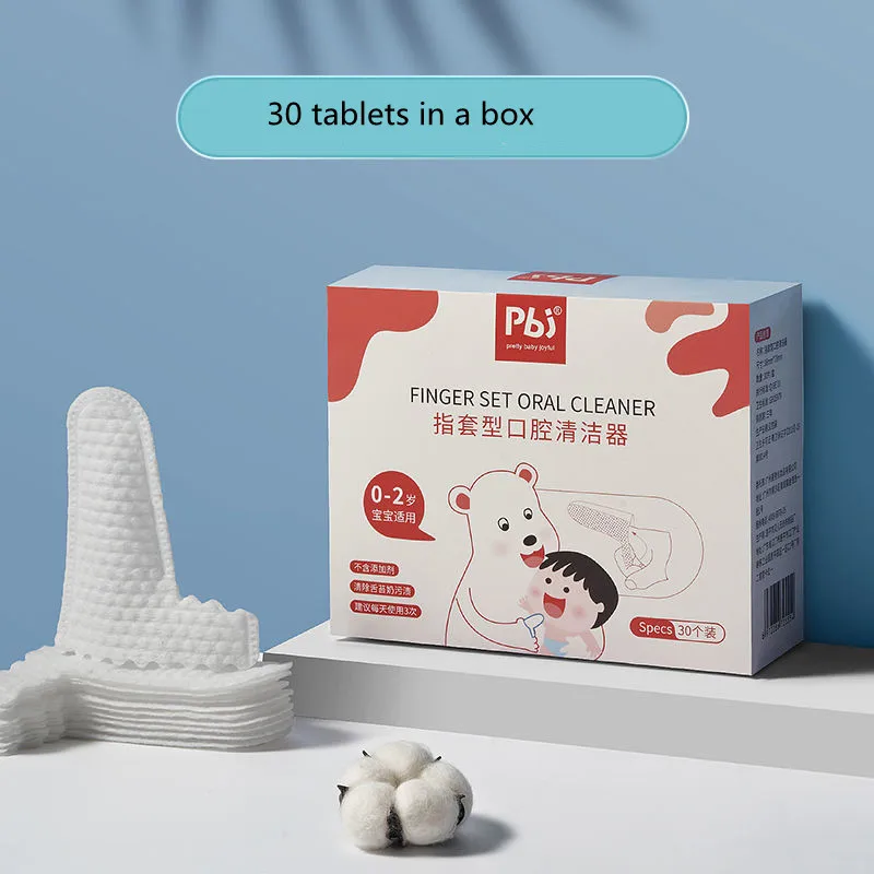منظف فم الطفل، مهود أصابع الشاش، منظف لسان الطفل،...