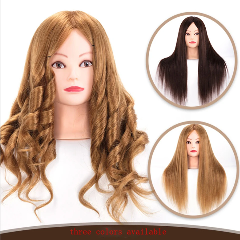 Doll Head Human Hair Training | Human Hair Mannequin Head | Mannequin Head  Training - Training Head Kit - Aliexpress