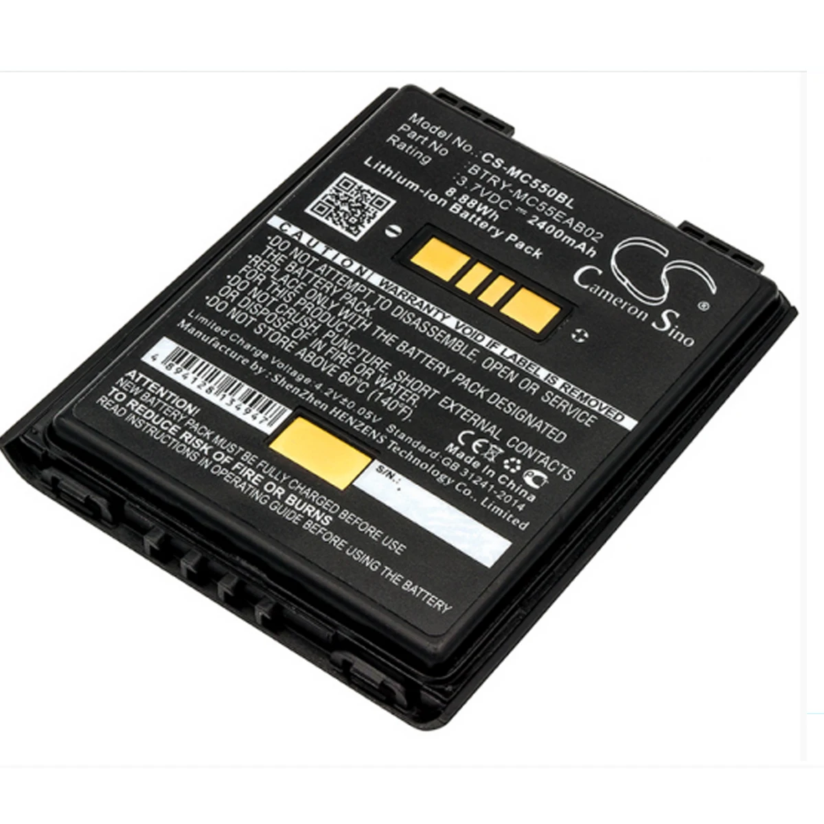 2400 мА/ч, 8.88Wh Батарея для символ CS-MC550BL MC55 MC5574 MC5590 сканер батареи PN: 82-111094-01 BTRY-MC55EAB02 U60493