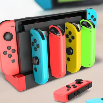 

Game Controller Charging Dock Station for SWITCH Joy-Con Console with Indicator Compact and Portable Carry Convenient