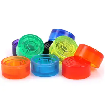 

10Pcs Guitar Pedal Foot Nail Caps Electric Guitar Effect Pedal Foot Nail Cap Switch Toppers Knob Accessories Replacement