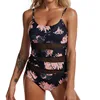 New Black Net Large Size Swimwear Female Plus Size One-Piece Swimsuit Push Up For Beach Pool Bather Swimming Body Bathing Suit ► Photo 3/6