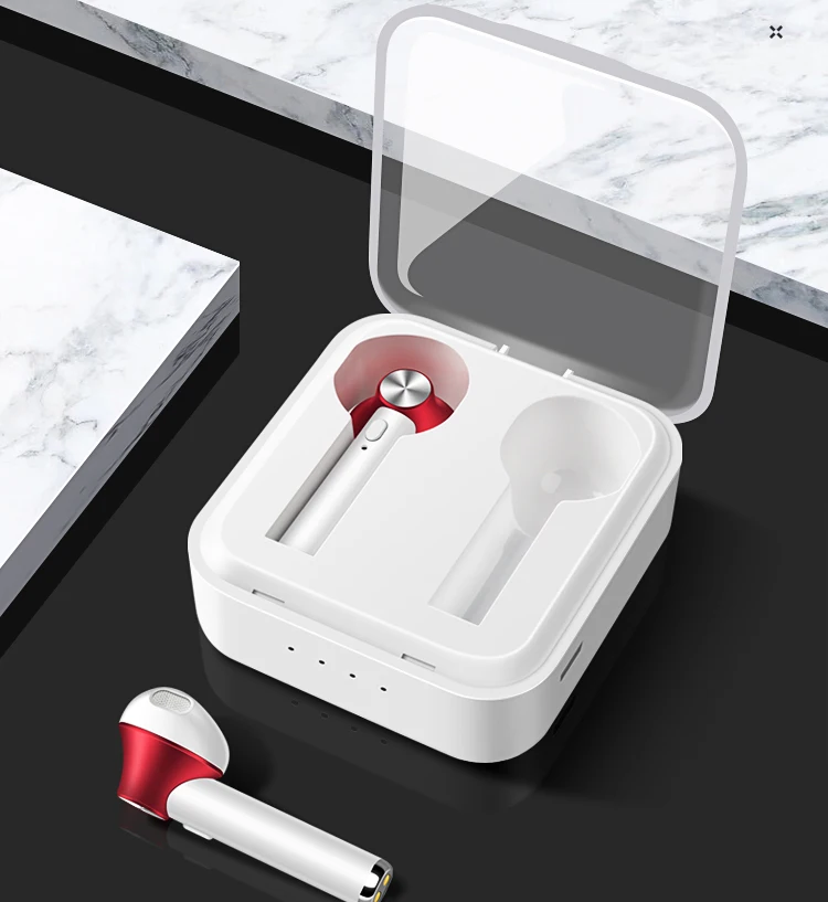 D018 беспроводные наушники TWS Bluetooth V5.0 3D стерео спортивная Гарнитура вкладыши Игровые наушники Мини Гарнитуры для всех смартфонов