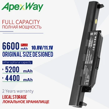 

Apexway 10.8v Battery For ASUS A32-K55 A41-K55 Series A45VM A75A A95 A55D a32 k55 A33-K55 A45A A45DE K45D K45VM X75V X55a