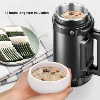 

220V Travel Electric Cup Small Portable Stainless Steel Outdoor Multifunctional Smart Electric Kettle Can Be Timed