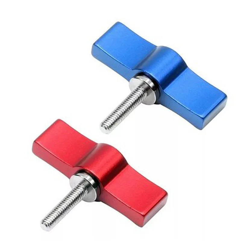 1PCS Slotted Bolts Photographic Equipment Adjustable Thumb Lock Screw Aluminum alloy Screws