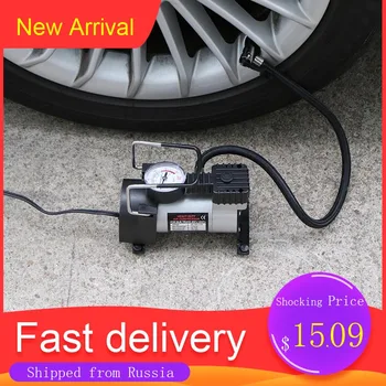 

Onever 12V 150PSI Displacement Auto Tire Inflator Air Compressor Pump With Cigarette Universal Portable for Cars Bicycles Balls