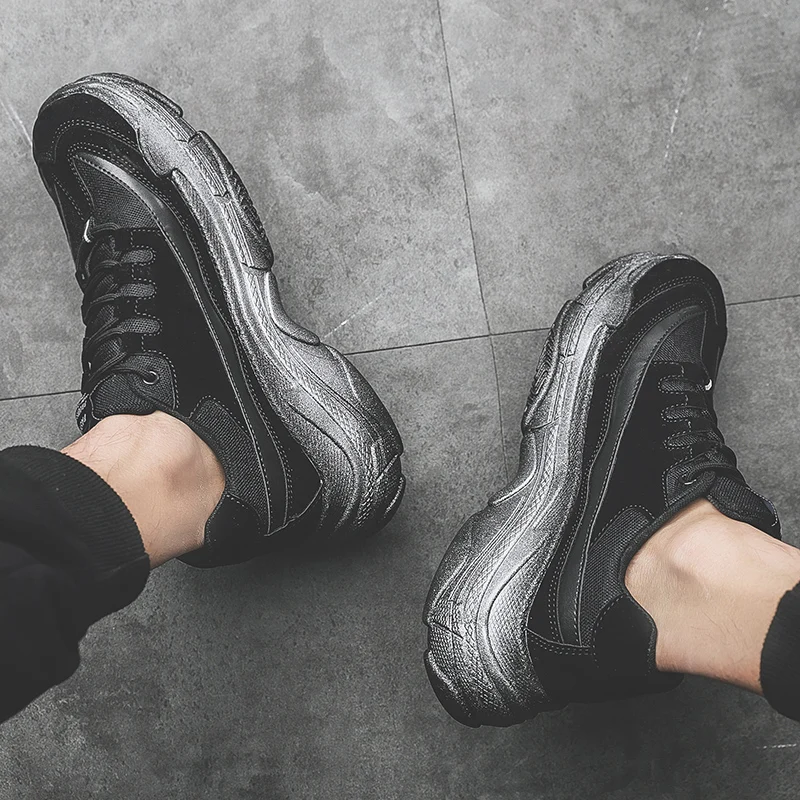 Harajuku Autumn vintage sneakers Men Breathable Mesh Casual Shoes men Cmfortable Fashion Tenis Masculino Adulto Sneakers K1-49