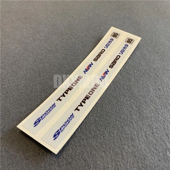 

2x Car Styling Vinyl Auto Body Window Sticker Decal Reflective for 95 Spoon Sports TYPE ONE