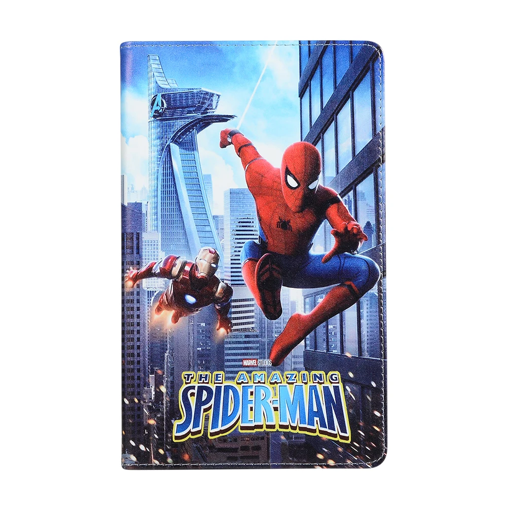 Для samsung Galaxy Tab A 10,1 чехол SM-T510 T515 10,1 ''защитный чехол-подставка Smart Funda чехол Marvel Мстители Человек-паук