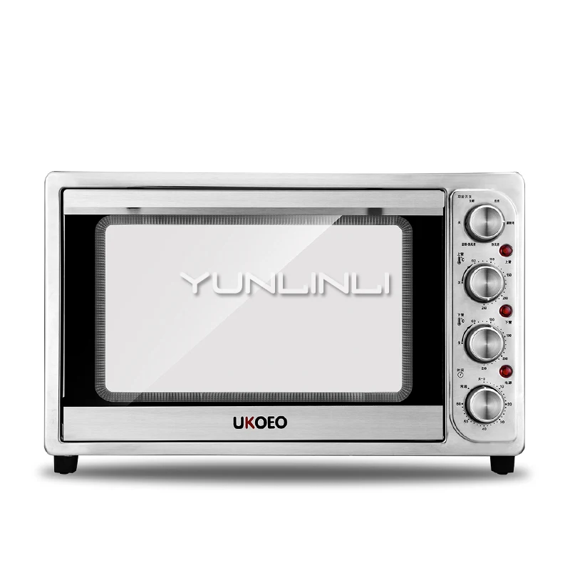 

Commercial Electric Oven 52L Large Capacity Baking Oven Multifunctional Oven for Pizza Cake Bread Machine Household