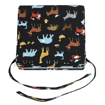 

Children Increased Chair Pad Soft Baby Children Dining Cushion Adjustable Removable Chair Booster Cushion Pram Chair Pad