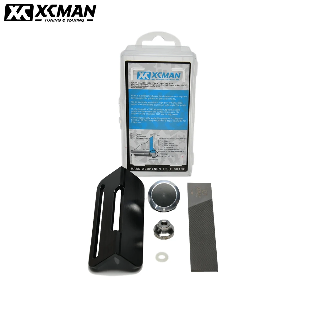 XCMAN 2017 New Alpine Snowboard Freeride Hard Aluminum Racing Side Bevel Angle File Guide CNC made With Clamp Device XCMAN 2017 New Alpine Snowboard Freeride Hard Aluminum Racing Side Bevel Angle File Guide CNC made With Clamp Device