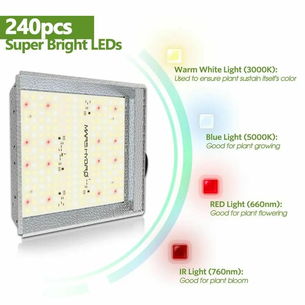 Mars hydro LED grow light TS 600W Full Spectrum Sunlike Replace quantum HPS Indoor Hydroponic plants growing lamp lights board Mars hydro LED grow light TS 600W Full Spectrum Sunlike Replace quantum HPS Indoor Hydroponic plants growing lamp lights board