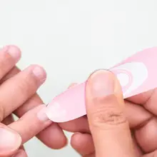 Новорожденный триммер для ногтей Электрический автоматические безопасные щипчики ножницы для педикюра ножницы для ног и пальцев