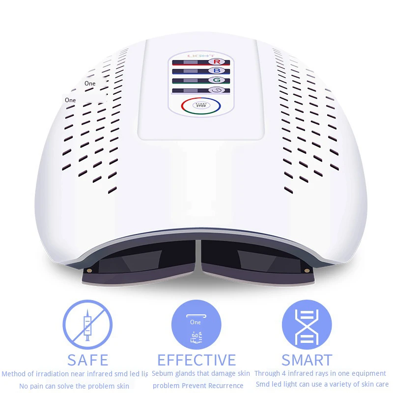 Facial Light Therapy Skin Rejuvenation Device Led Mask For Skin Care Acne Remover Anti-Wrinkle Fold - 4000414936835
