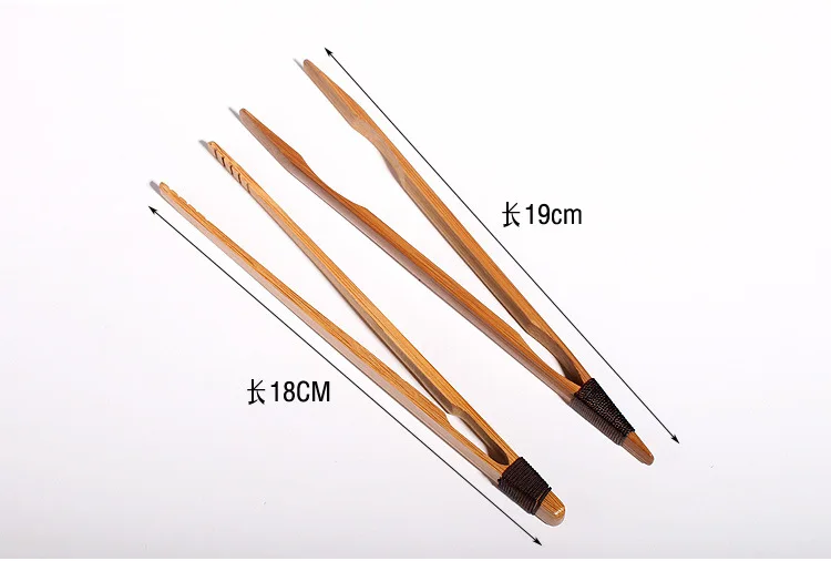 См. Щипцы для чая Sub-Bamboo щипцы для чая чай лист клип чайная церемония Пинцет деревянный зажим бамбуковая проволока рана чайный сервиз аксессуары чайная чашка