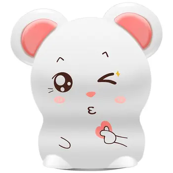 

Silicone Pat Light Remote Control Light Carton Mouse Colorful Night Light Patting Lamp Bedside Mood Atmosphere Nursery Lamp